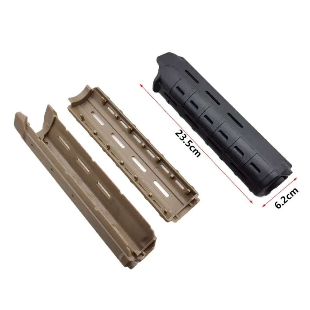 Tactical Decorative School Elements 9 inch MOE Handguard Style M4 Modified Accessories AR Nylon Cylinder Handguard High Quality