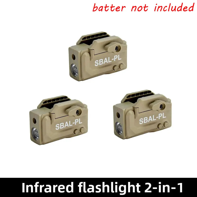 2026 New Bottom Mount Nylon Infrared LED Flashlight Infrared Sight Fit 20mm Rail Toy Gun
