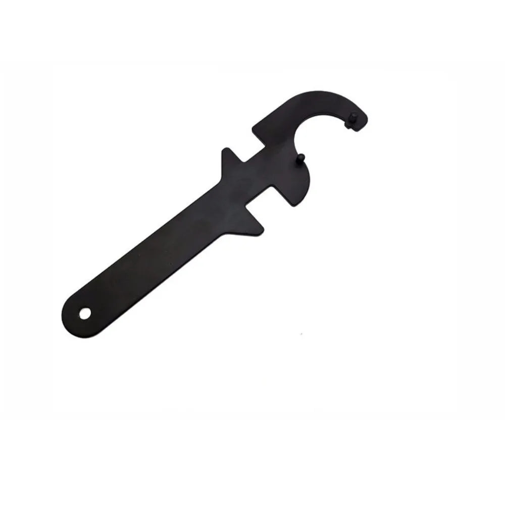 מפתח ברגים רב-תכליתי AR15 מפלדה מפתח ברגים חיצוני טבעת שמש מפתח ברגים לנעילת קתית להסרה והידוק