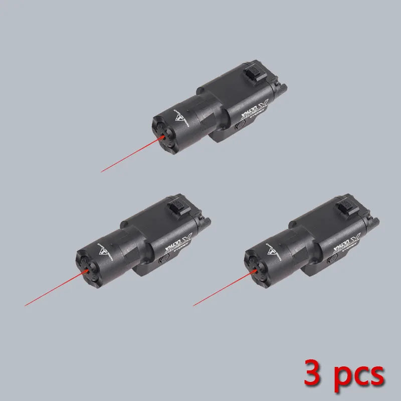 Multifunctional X300 Flashlight & Infrared Laser Sight for Airsoft Toy Guns with 20mm Rail