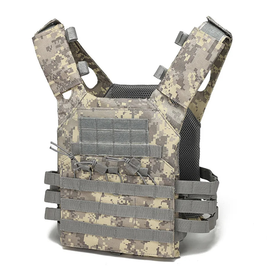 Ultra lightweight JPC structure | MOLLE global expansion | MOLLE+Magic Sticky dual system outdoor training vest