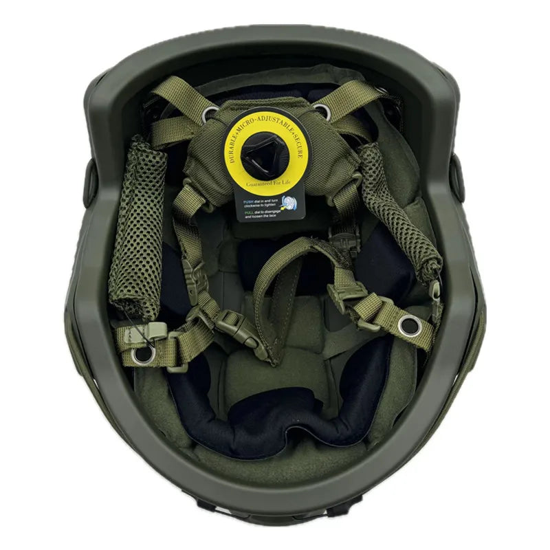 Ballistic ACH High Cut Tactical Helmet Kevla High Quality Ballistic Helmet NIJ IIIA FAST Wendy's Suspension Pad Ballistic Helmet