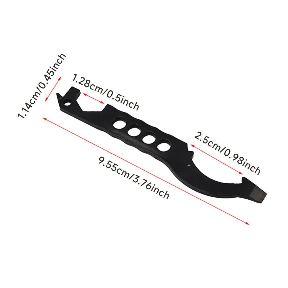 Tactics Multitasker Wrench M4 Tools Multipurpose Maintenance Screwdriver Keychain Bicycle Repair PEQ Buffer Tube Modification
