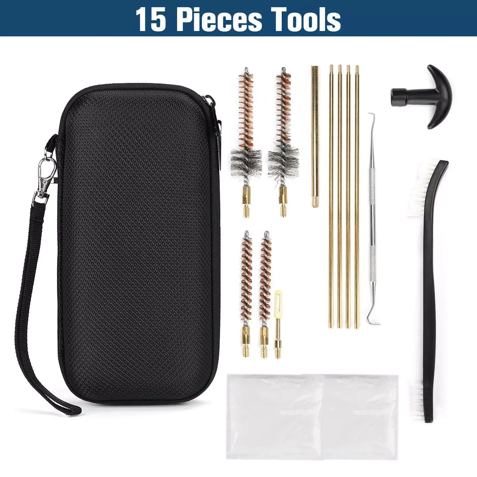 Cleaning Kit for .223/5.56 with Bore Chamber Brushes Brass