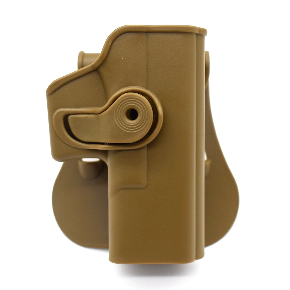 Tactical Gun Holster with Double Magazine Pouch Pistol Holster Belt Waist Holster Gun Paddle Carry Case For Glock 17 accessory