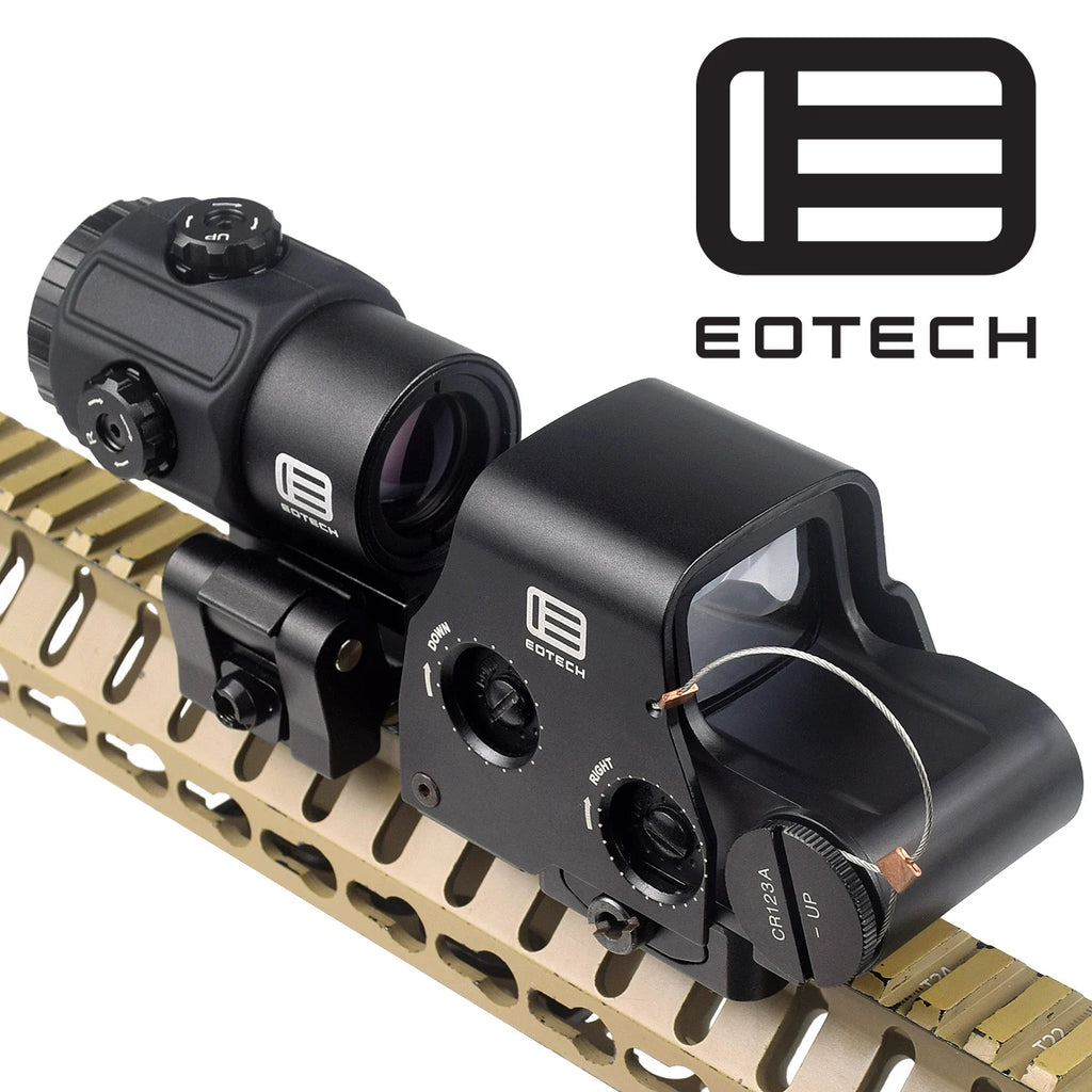 منظار تكبير EOTECH G43 G33 G45 3X 5X منظار تصويب نقطة حمراء مجسمة EOTECH 558 على سكة 20 ملم لبنادق الصيد الهوائية