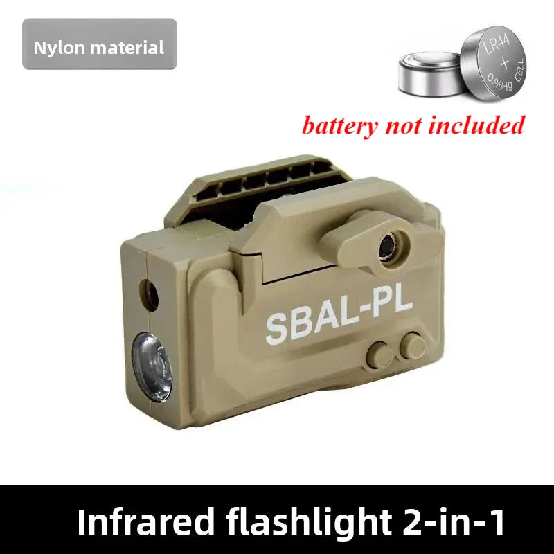 2026 New Bottom Mount Nylon Infrared LED Flashlight Infrared Sight Fit 20mm Rail Toy Gun