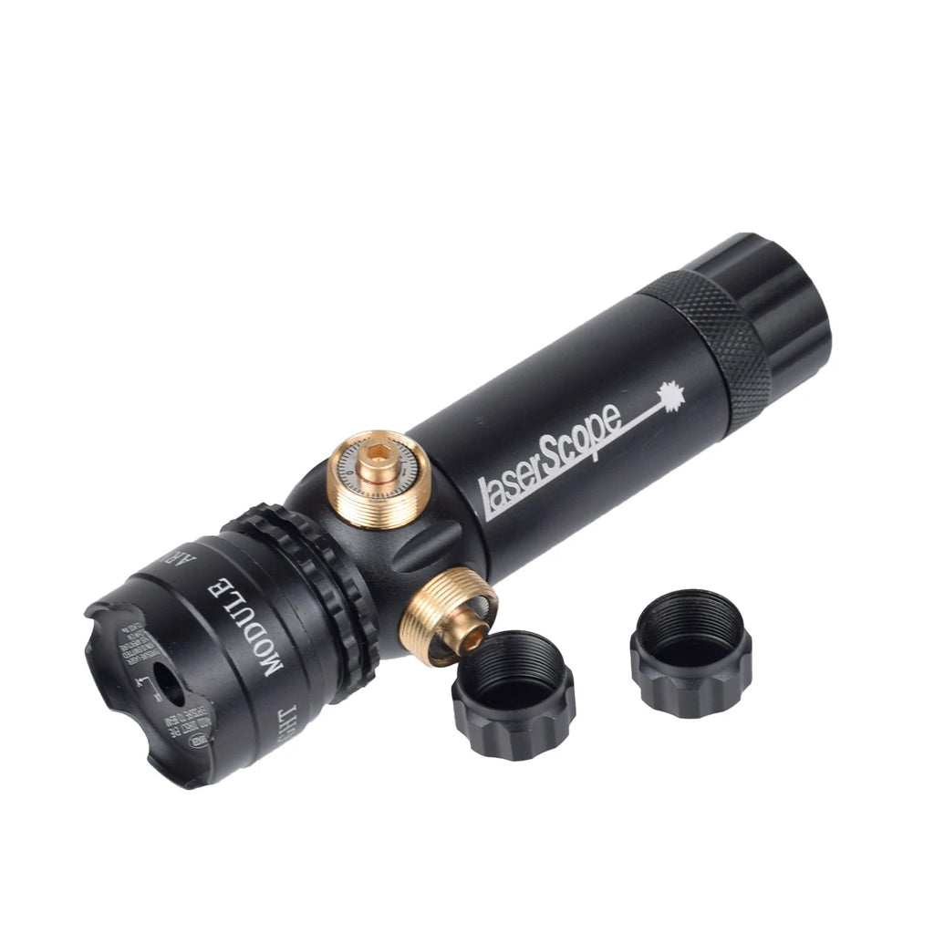 כוונת טקטית 532nm עם מתג לחץ לרובה, לייזר נקודה ירוקה, כוונת לייזר נקודה אדומה, מתקן פיקטיני, טלסקופ לציד 20