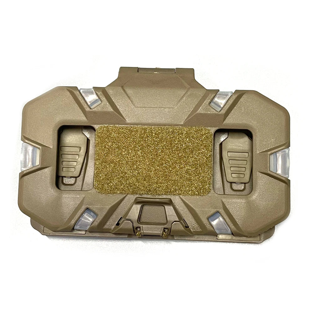 מחזיק טלפון טקטי עם MOLLE, לוח ניווט מתקפל, ציוד אחיזה לטלפון נייד, אביזרי אפוד איירסופט לציד