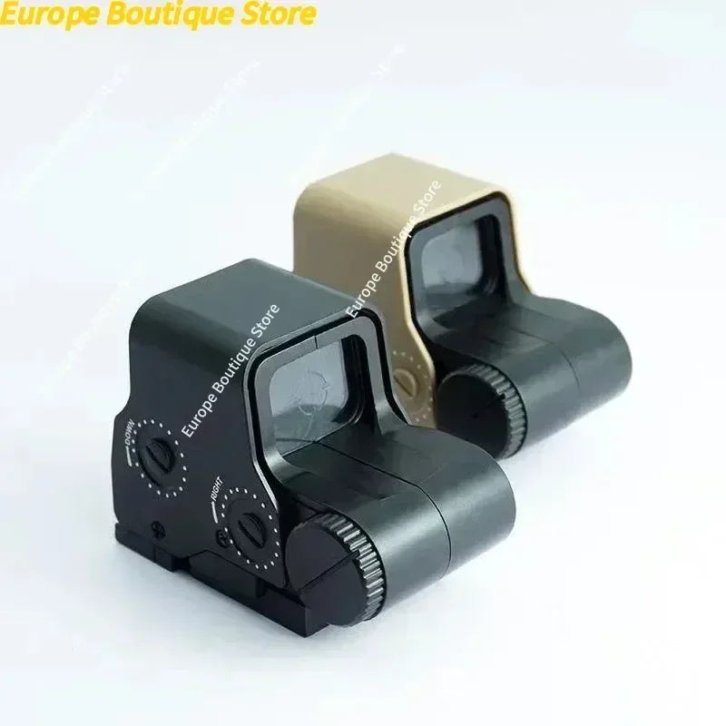 2026 Green Dot Holographic Toy Scope Hunting Sight Riflescope Plastic Material 20mm Rail Mount For Airsoft Gun Outdoor Game