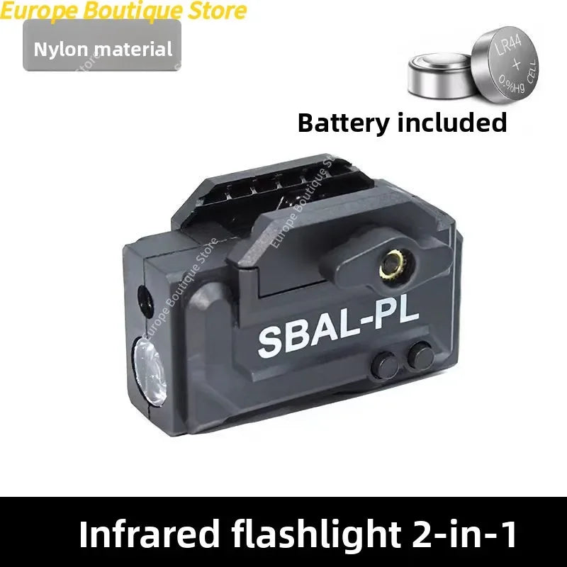 2026 New Bottom Mount Nylon Infrared LED Flashlight Infrared Sight Fit 20mm Rail Toy Gun