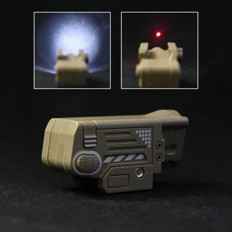 2026 New SBAL PL Red Dot Laser Plastic material Sight Strobe Flashlight Pistol Hanging Scout LED Lamp Airsoft Hunting