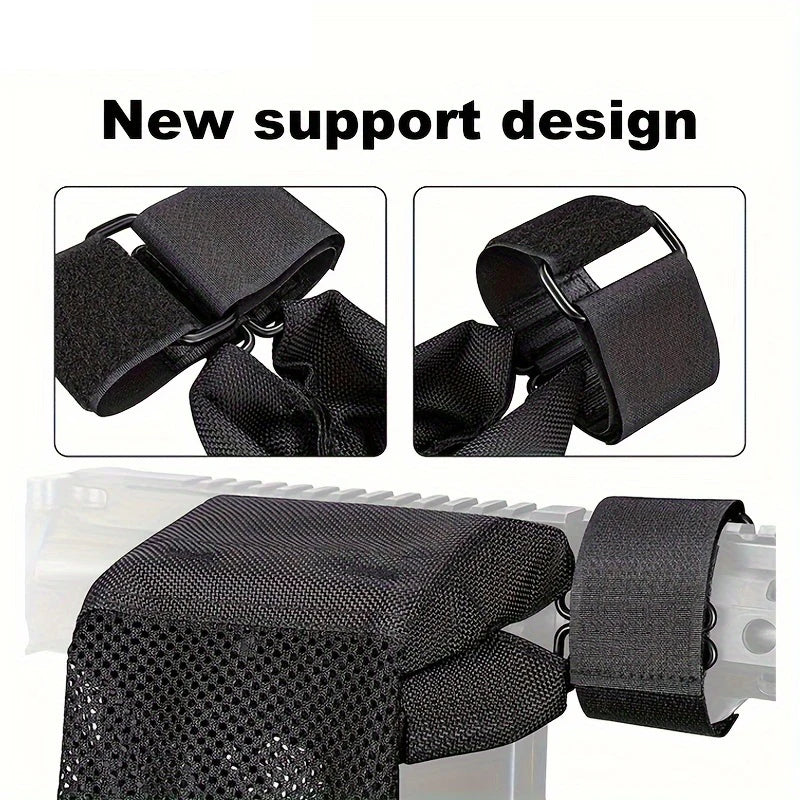 Hunting Bullet Shell Bag Military Gear Ammo Brass Shell Catcher Mesh Trap Nylon Mesh Bag Capture Black Collection Bag Ammo Bag