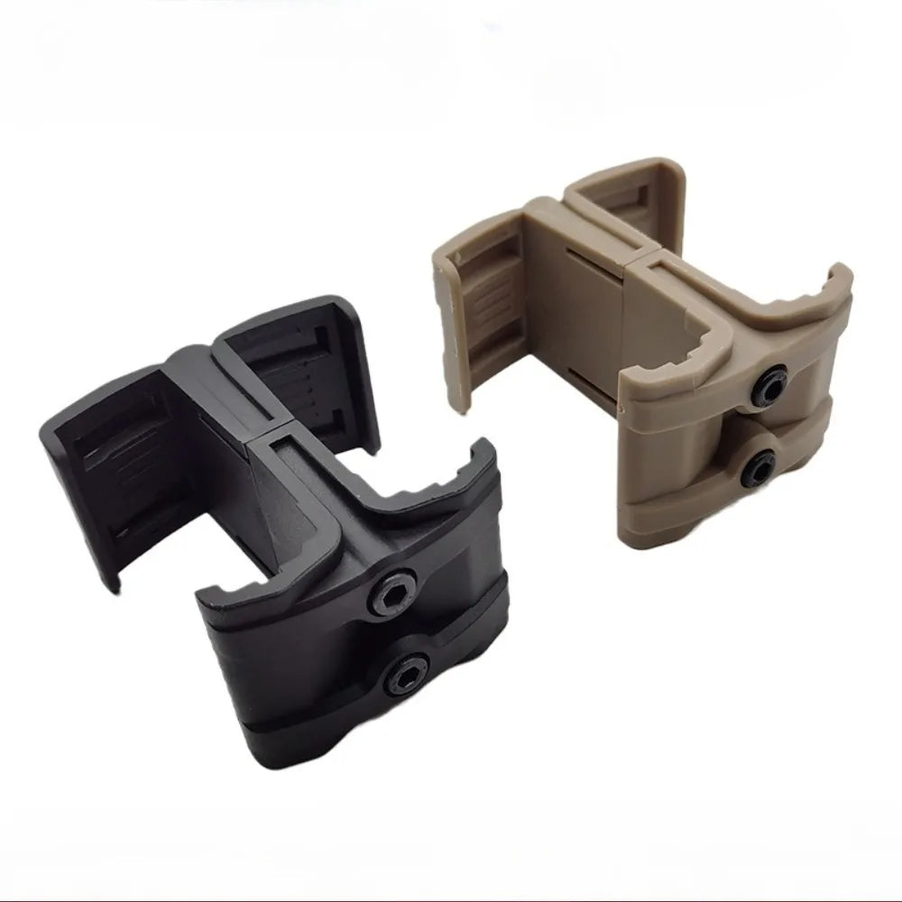 Tactical Universal Rifle Gun Mag Parallel Connector for M4 AR-15 Double Magazine Coupler Connector Clip Hunting Accessories