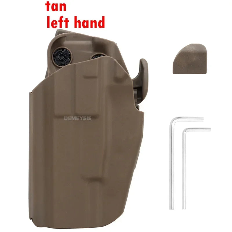 Tactical Right Left Gun Holster Shooting Hunting Airsoft Pistols Holder for GLOCK 17 20 21 22 31 37 SIG P225 TAURUS PT840 PT845