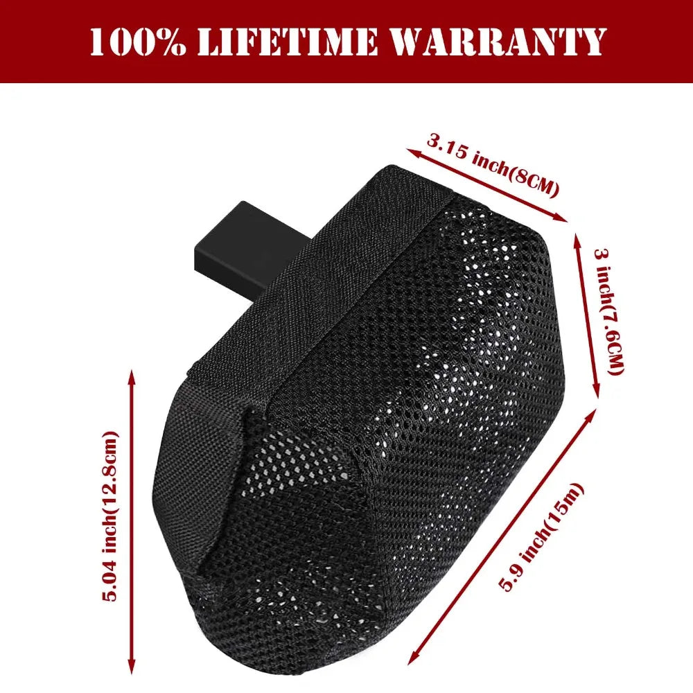 Quick Mount Release Shell Catcher with Detachable Picatinny Heat Resistant Thickened Brass Catcher Nylon Mesh for Rifle