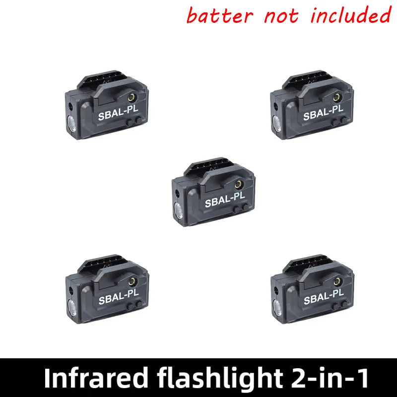 2026 New Bottom Mount Nylon Infrared LED Flashlight Infrared Sight Fit 20mm Rail Toy Gun