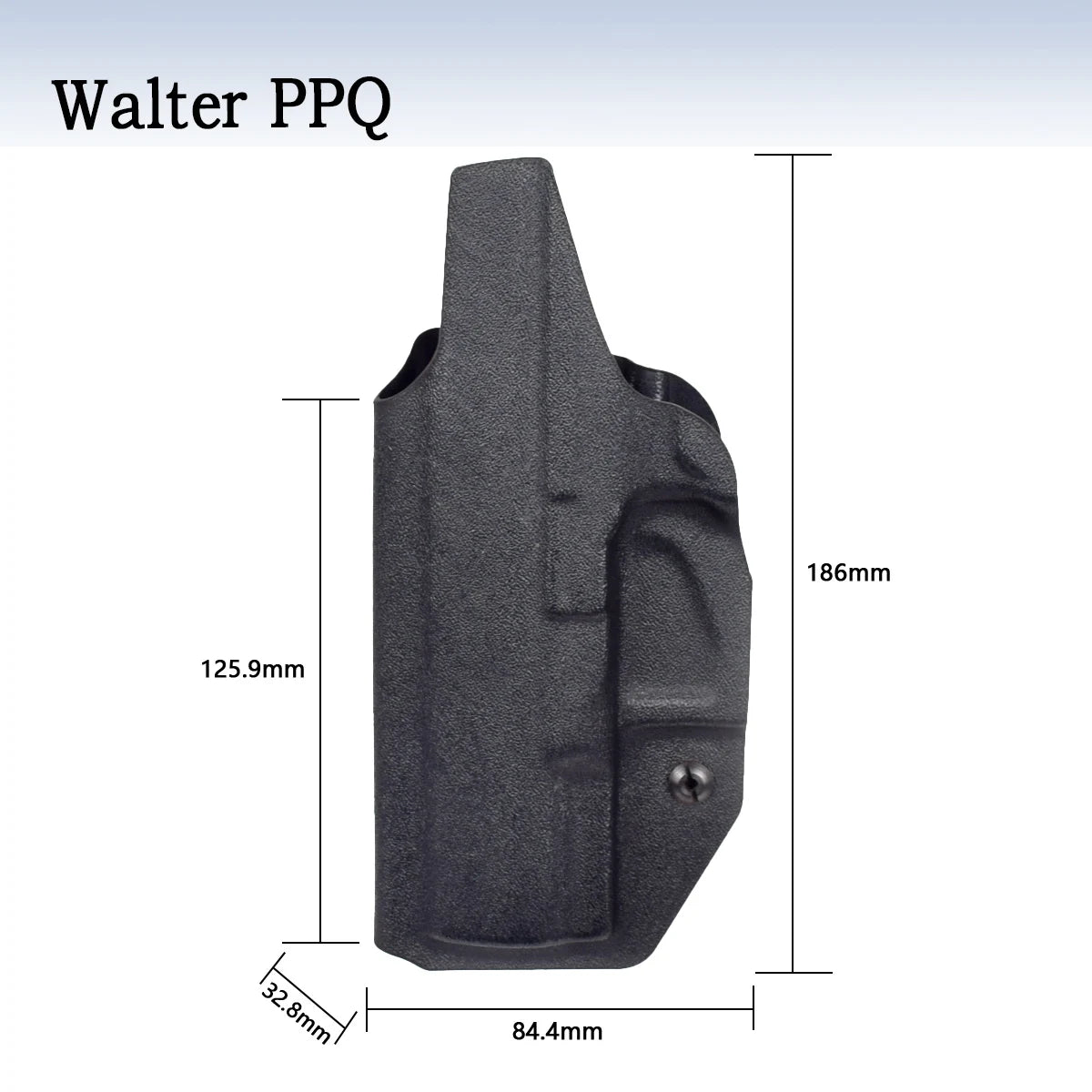 Tactical Inside Waistband Concealed Carry Holsters for GLOCK 17 19 22 26 43 43X Belt Clip Single Double Stack Right Hand Pouch