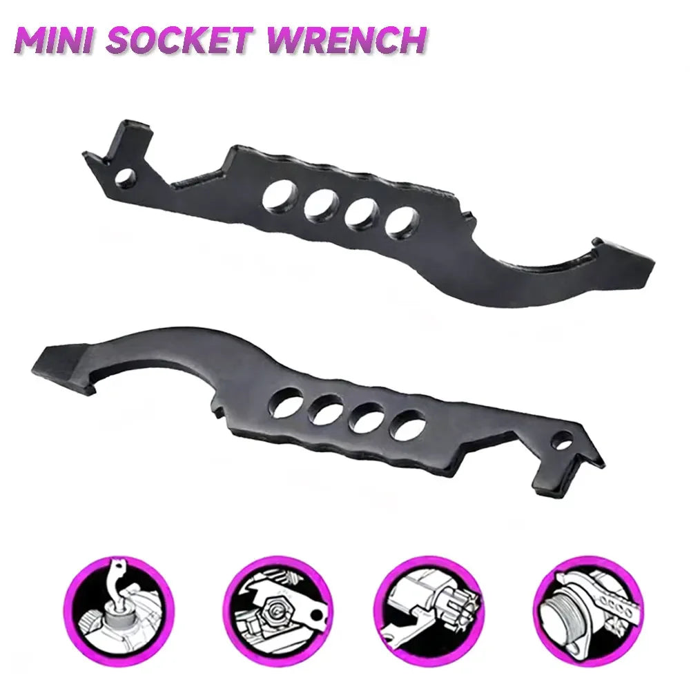 Tactics Multitasker Wrench M4 Tools Multipurpose Maintenance Screwdriver Keychain Bicycle Repair PEQ Buffer Tube Modification