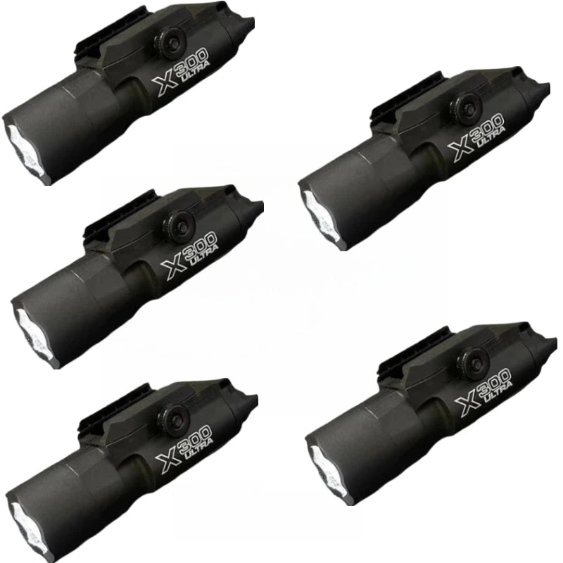 Multifunctional X300 Flashlight & Infrared Laser Sight for Airsoft Toy Guns with 20mm Rail
