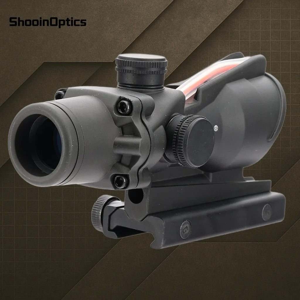 Shooin Optics 1x32 Combat Tactical Prism Scope Durable Shockproof Gunsight For Outdoor Hunting Adventures