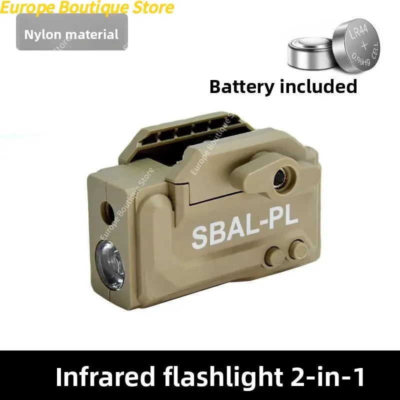 2026 New Bottom Mount Nylon Infrared LED Flashlight Infrared Sight Fit 20mm Rail Toy Gun