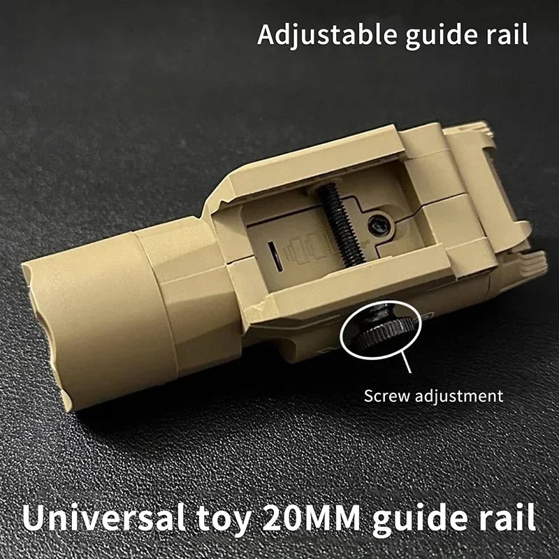 Multifunctional X300 Flashlight & Infrared Laser Sight for Airsoft Toy Guns with 20mm Rail