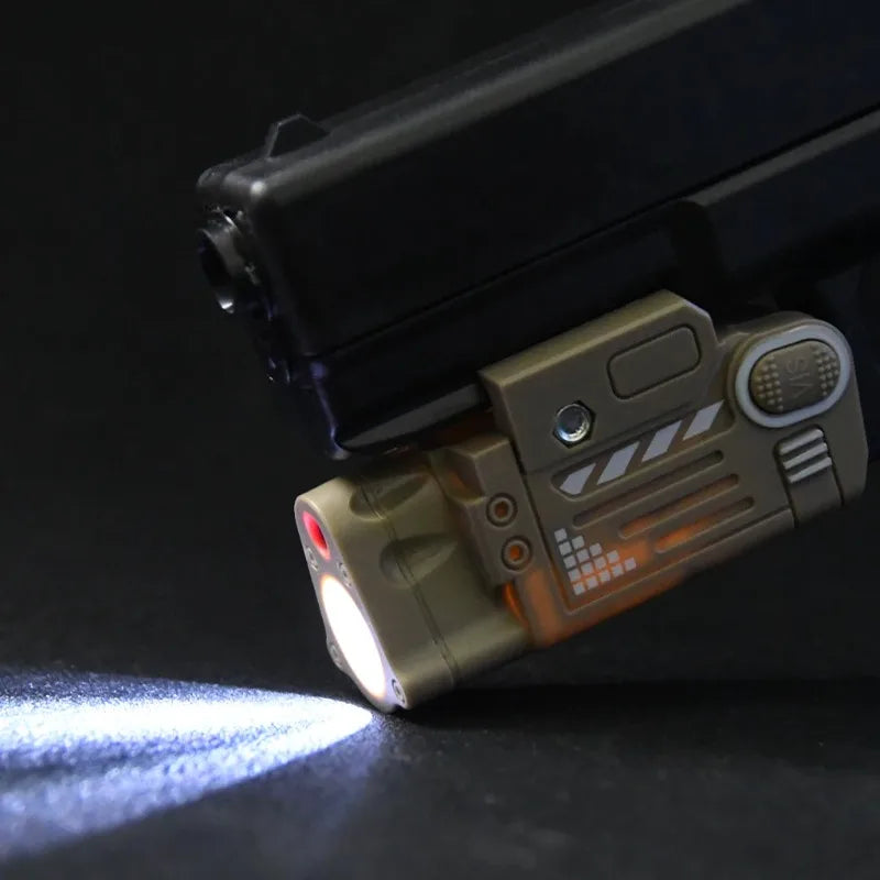 2026 New SBAL PL Red Dot Laser Plastic material Sight Strobe Flashlight Pistol Hanging Scout LED Lamp Airsoft Hunting