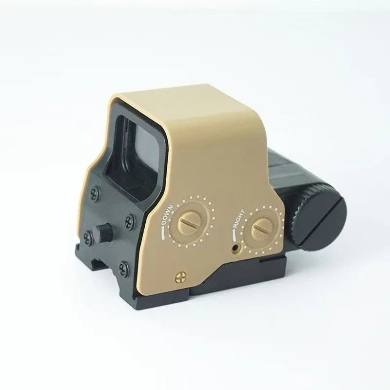 2026 Green Dot Holographic Toy Scope Hunting Sight Riflescope Plastic Material 20mm Rail Mount For Airsoft Gun Outdoor Game