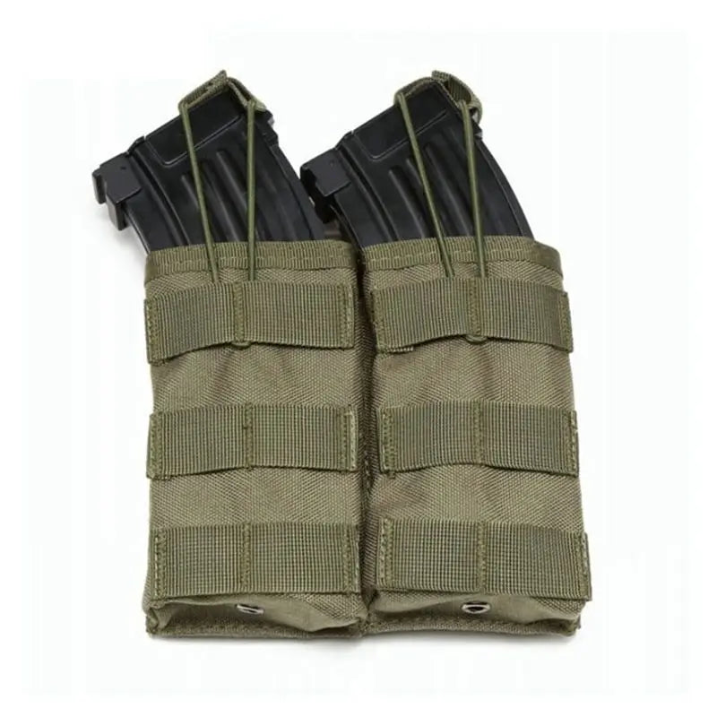 حقيبة مجلات تكتيكية مفردة ومزدوجة وثلاثية Molle Airsoft AK 7.62 5.56mm M4 لبندقية مسدس حقيبة تكتيكية لصيد الملحقات