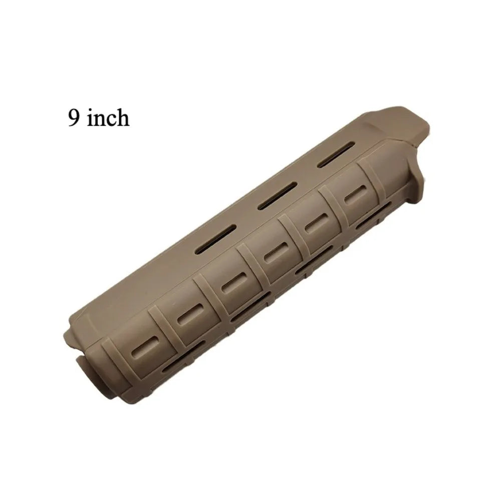 Tactical Decorative School Elements 9 inch MOE Handguard Style M4 Modified Accessories AR Nylon Cylinder Handguard High Quality