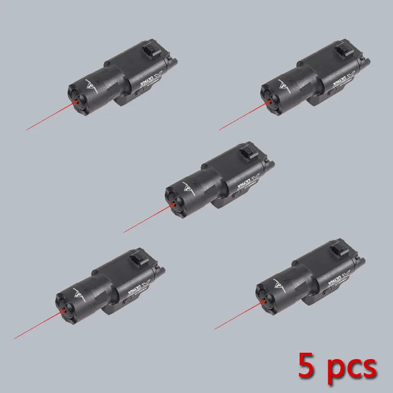 Multifunctional X300 Flashlight & Infrared Laser Sight for Airsoft Toy Guns with 20mm Rail