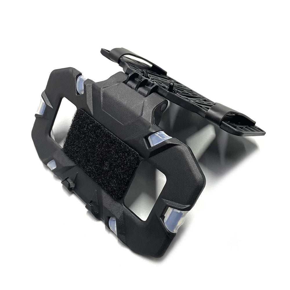 מחזיק טלפון טקטי עם MOLLE, לוח ניווט מתקפל, ציוד אחיזה לטלפון נייד, אביזרי אפוד איירסופט לציד