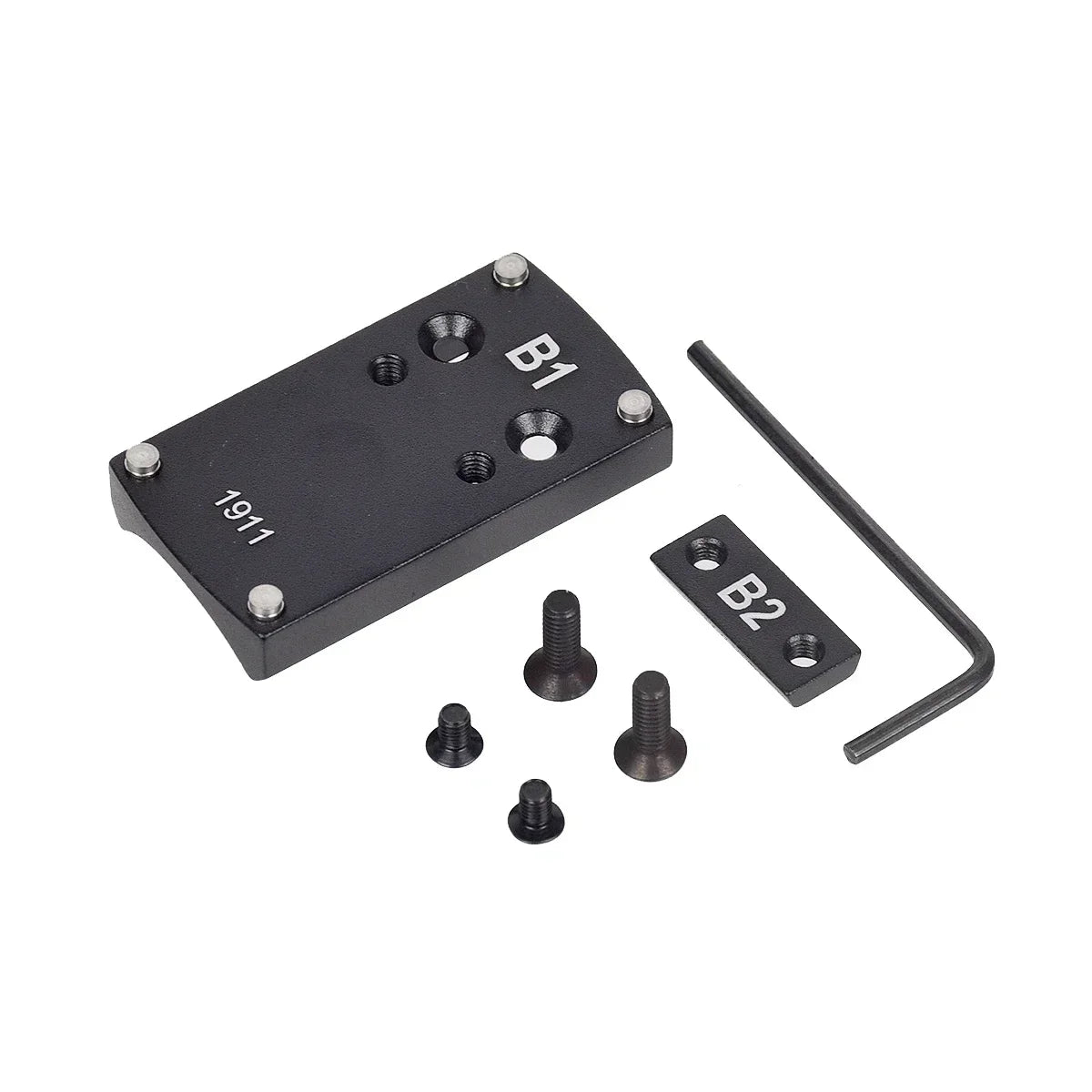 Optics Berett Glock 1911 M&P Pistol Reflex Sight Mount Adapter Plate S&W HK USP SIG P226 Sightmark Burris Micro Red Dot Scope