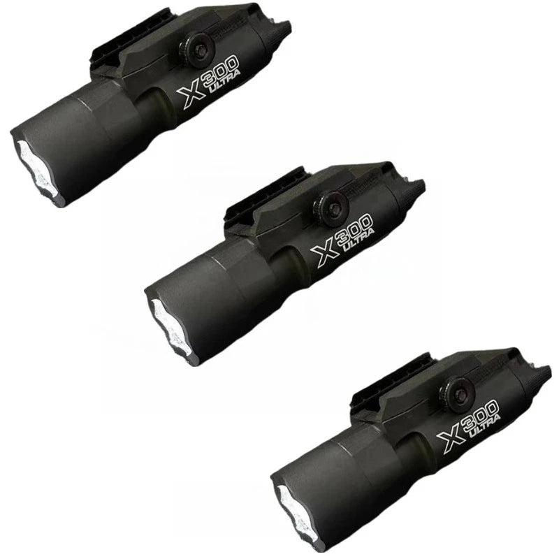 Multifunctional X300 Flashlight & Infrared Laser Sight for Airsoft Toy Guns with 20mm Rail