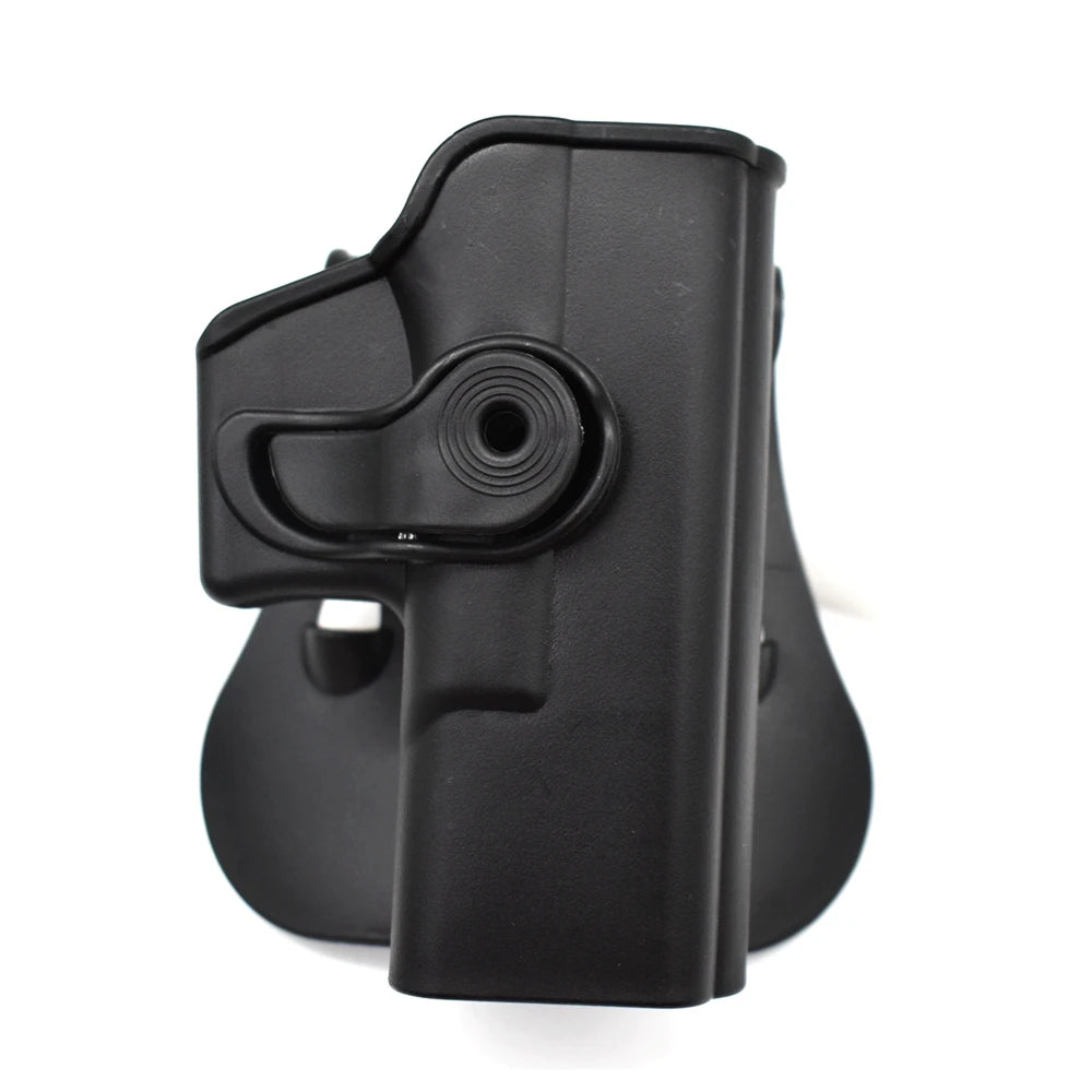 Tactical Gun Holster with Double Magazine Pouch Pistol Holster Belt Waist Holster Gun Paddle Carry Case For Glock 17 accessory