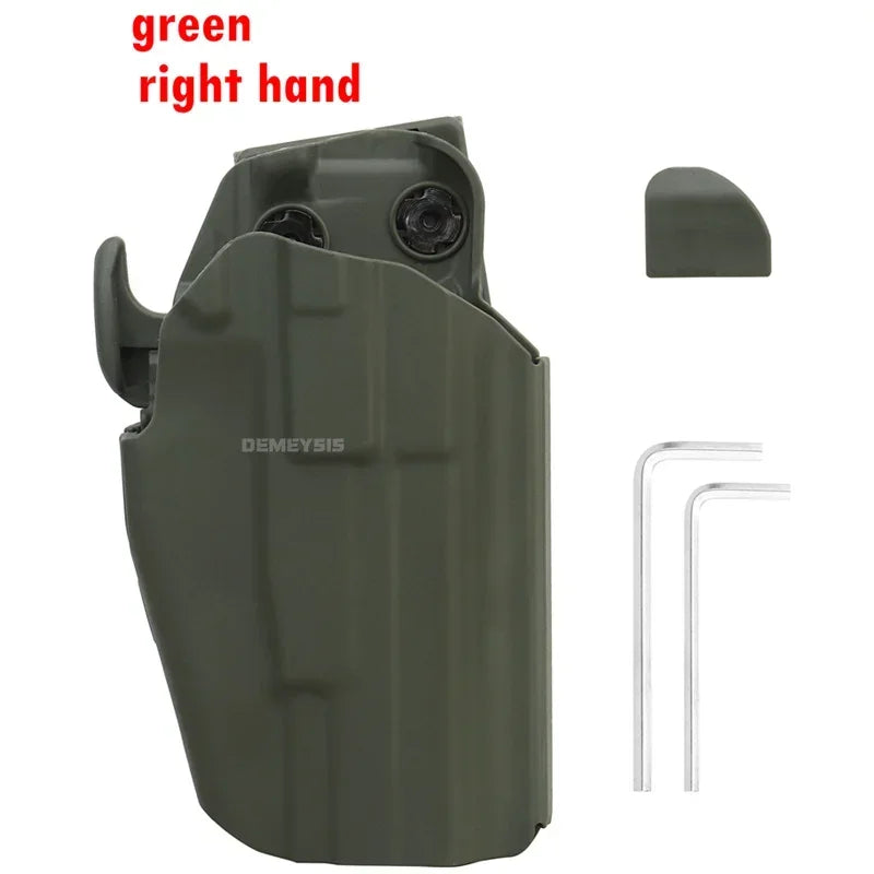 Tactical Right Left Gun Holster Shooting Hunting Airsoft Pistols Holder for GLOCK 17 20 21 22 31 37 SIG P225 TAURUS PT840 PT845