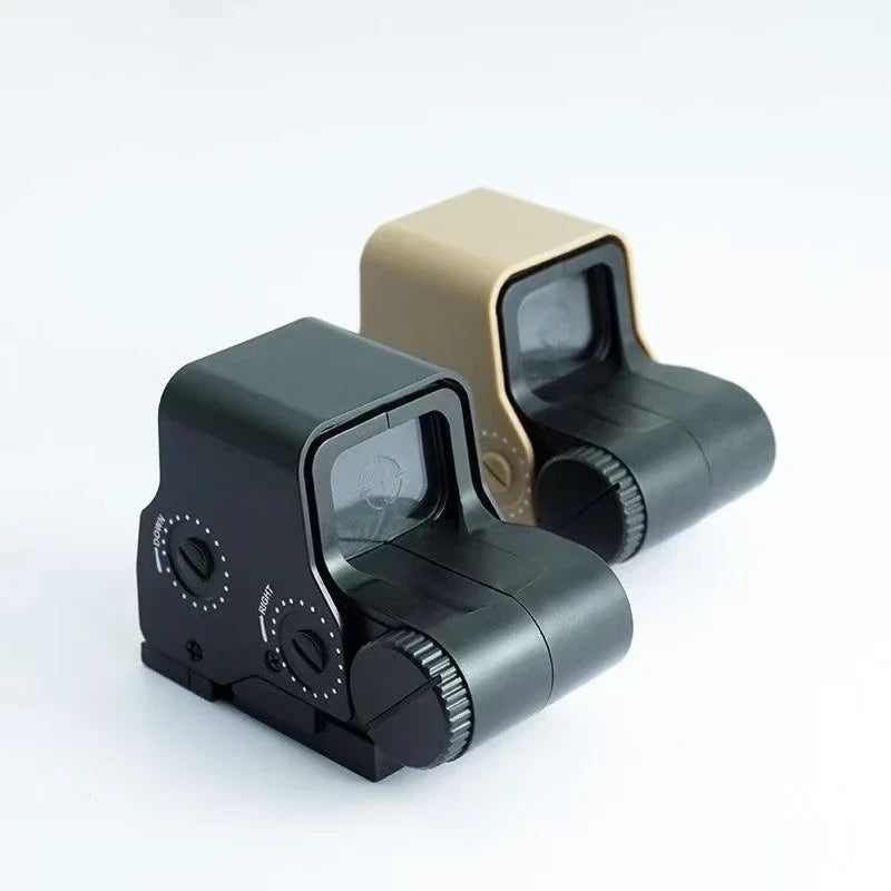 2026 Green Dot Holographic Toy Scope Hunting Sight Riflescope Plastic Material 20mm Rail Mount For Airsoft Gun Outdoor Game