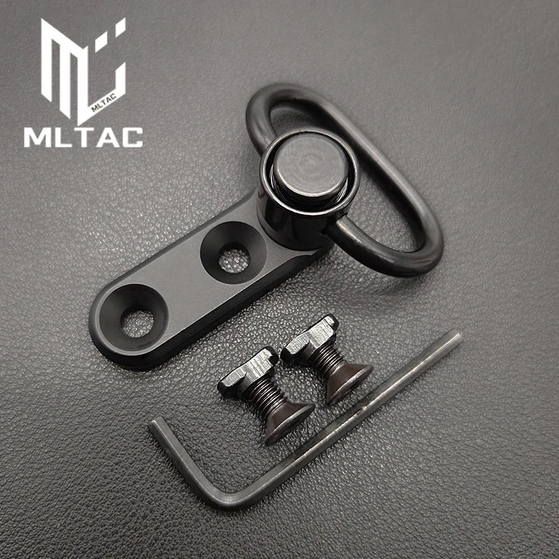 Tactic Gear Strap Buckle QD Sling Swivel 20mm Picatinny Rail Mount Base Quick Detach Rail Mount for Mlok Rail Gun Accessories