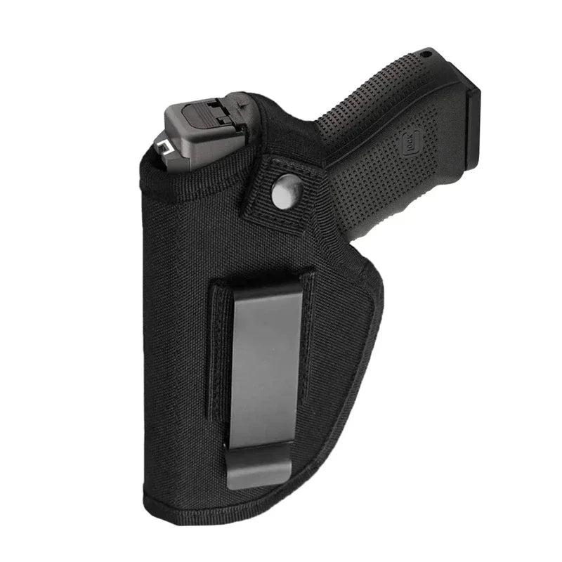 Universal OWB IWB Holster Concealed Carry Right Left Hand Draw Compatible with Most Handguns