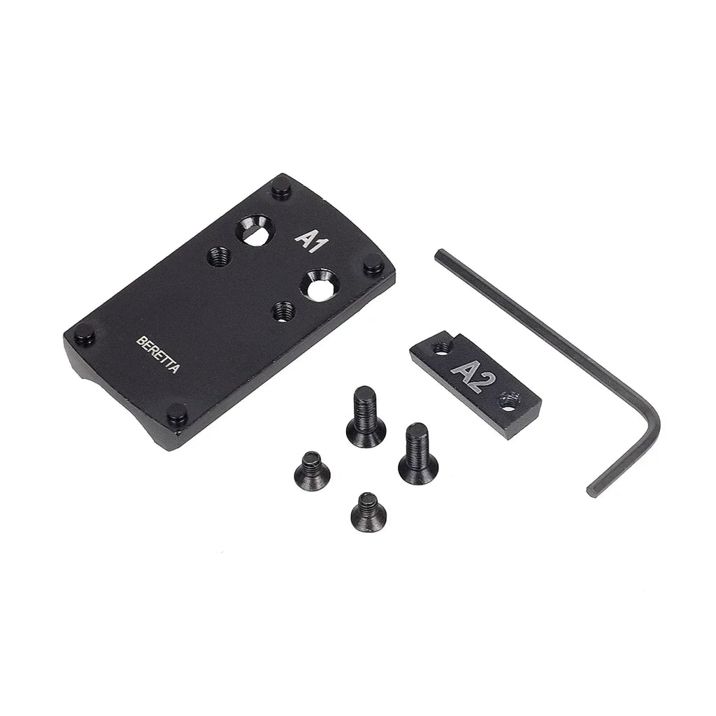Optics Berett Glock 1911 M&P Pistol Reflex Sight Mount Adapter Plate S&W HK USP SIG P226 Sightmark Burris Micro Red Dot Scope