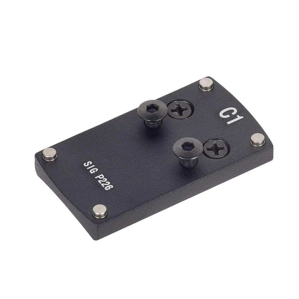 Optics Berett Glock 1911 M&P Pistol Reflex Sight Mount Adapter Plate S&W HK USP SIG P226 Sightmark Burris Micro Red Dot Scope