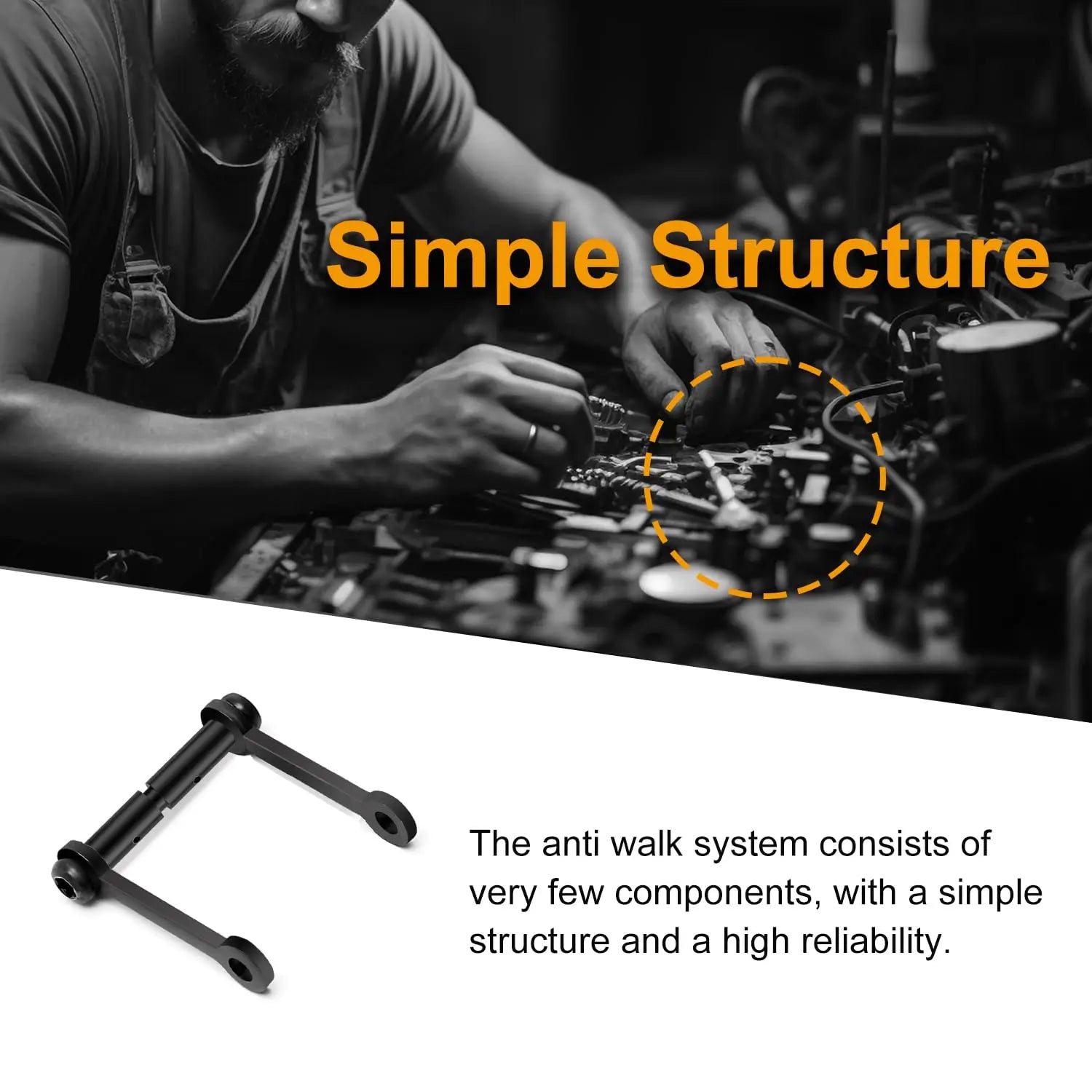 2Pack Prevent Rotation Pins for Precision Machine and Motorcycle Engines ,Balancing Bars for Vehicle and Aircraft Models
