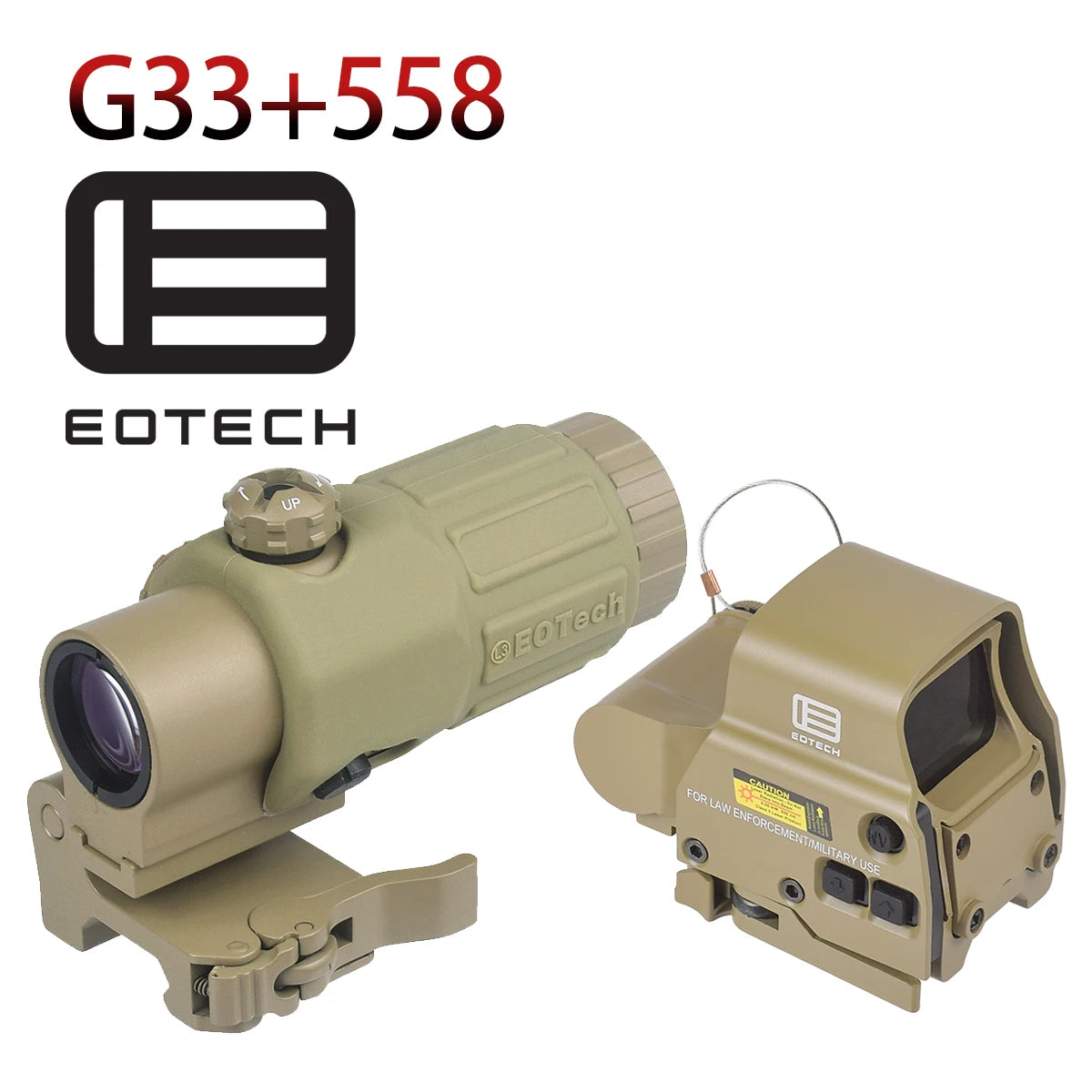 EOTECH G43 G33 G45 3X 5X Magnifier Scope EOTECH 558 Holographic Collimator Red Dot Sight 20mm Rail Hunting Airsfot Optics Scope
