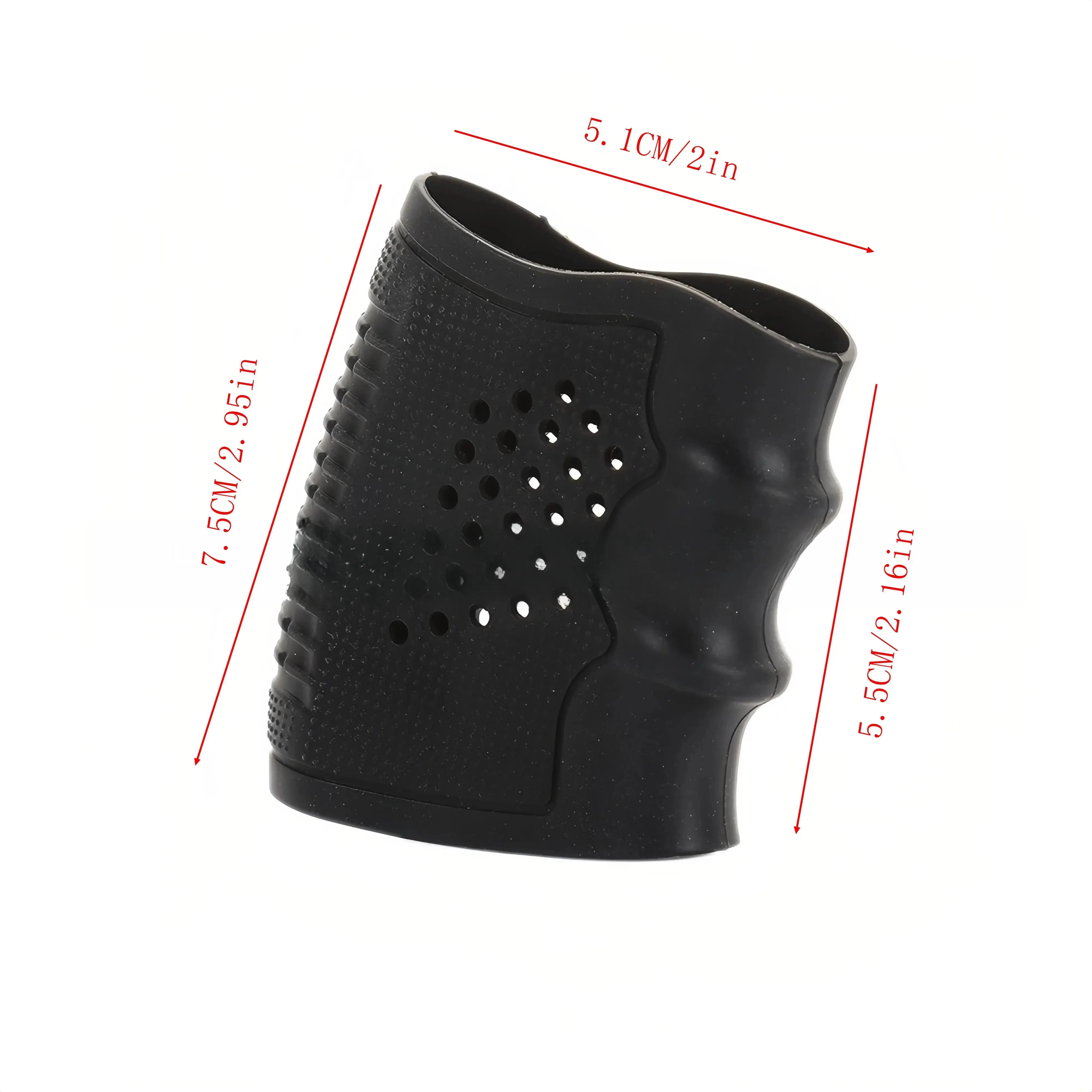 Tactical Rubber Grip Holster Suitable for Glock Rubber Sleeve Cover Most Glock Handgun M4 5.56 Pouch Holder Hunting Pistol Gun