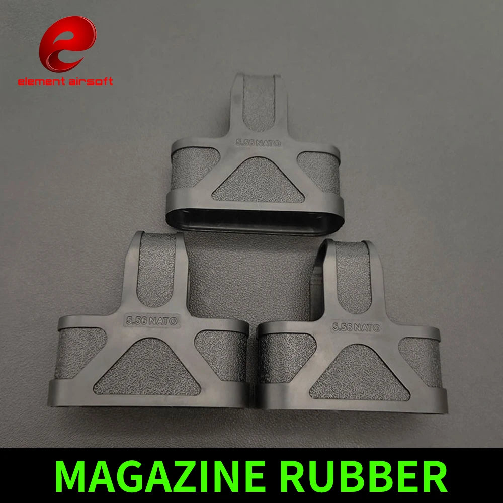 5.56 Rubber Cage Loops Fast Mag & 1pcs 5.56 Magazine Pouch For Airsoft M4/M16 Magazine Assist