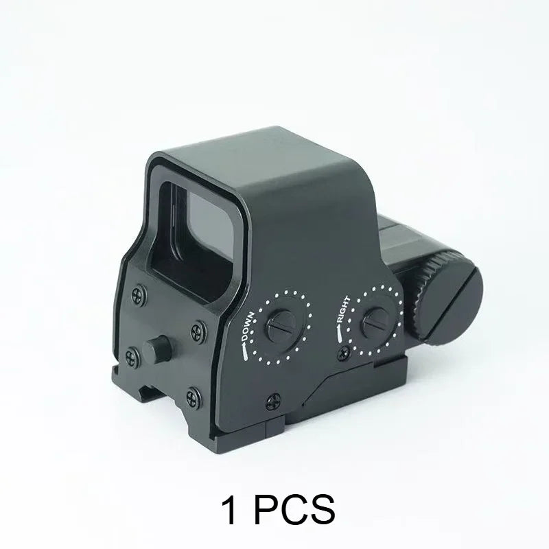 2026 Green Dot Holographic Toy Scope Hunting Sight Riflescope Plastic Material 20mm Rail Mount For Airsoft Gun Outdoor Game