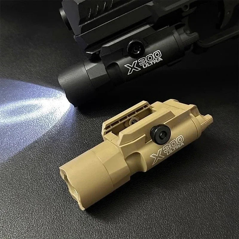Multifunctional X300 Flashlight & Infrared Laser Sight for Airsoft Toy Guns with 20mm Rail