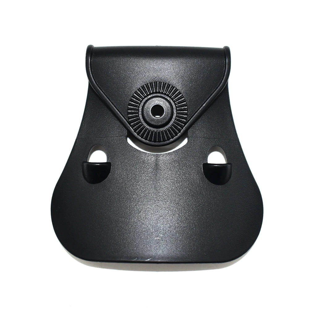 Tactical Pistol Double Magazine Pouch 9mm Mag Holder Carrier for GL 17 19,Beretta M9 92,9mm .40 Cal airsoft hunting accessory