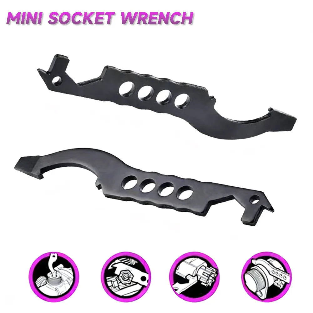 Tactics Multitasker Wrench M4 Tools Multipurpose Maintenance Screwdriver Keychain Bicycle Repair PEQ Buffer Tube Modification